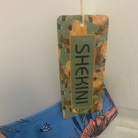 Shekini Multi Color Floral Bikini - Picture 3 of 6